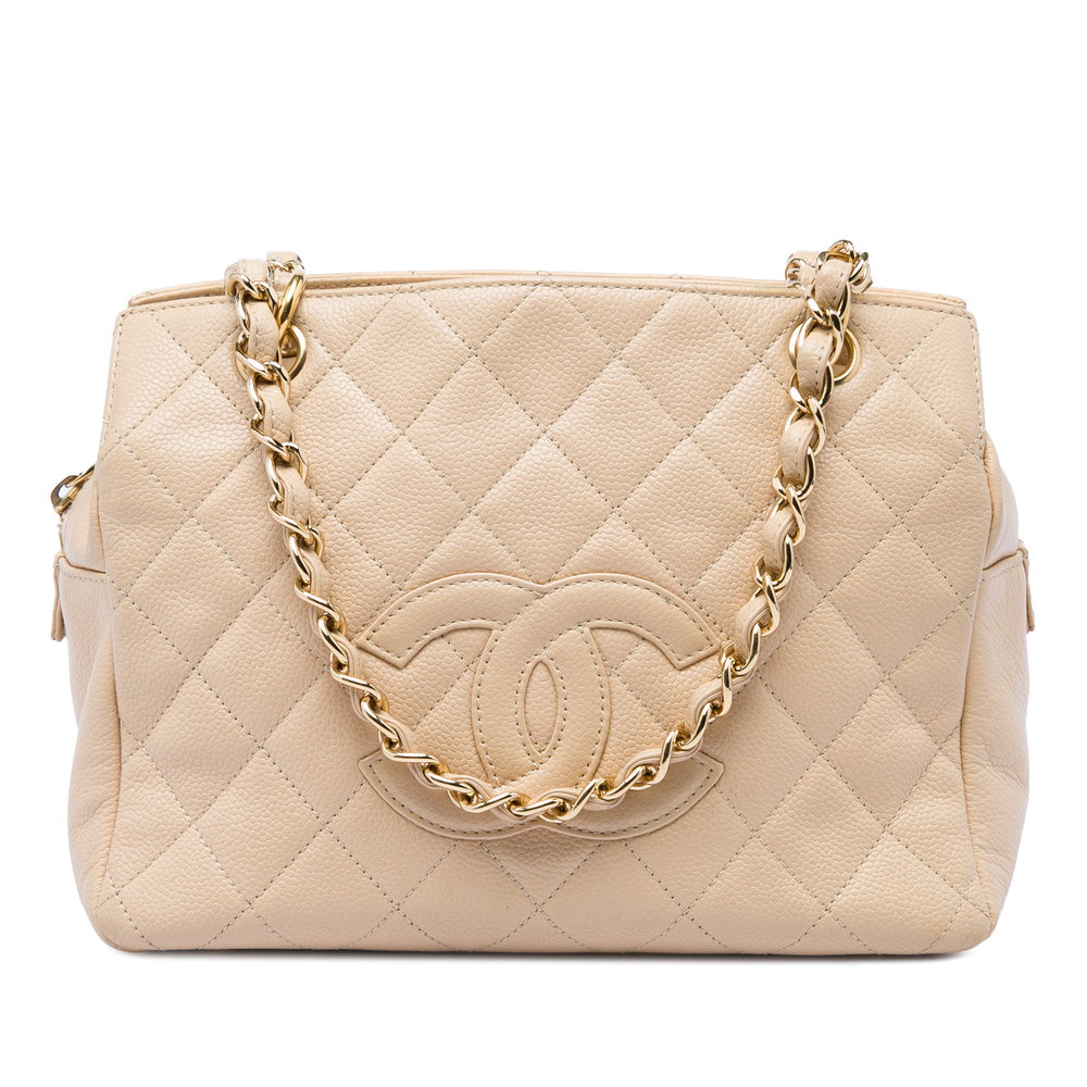 Pre-Loved Chanel Petite Caviar Timeless Tote